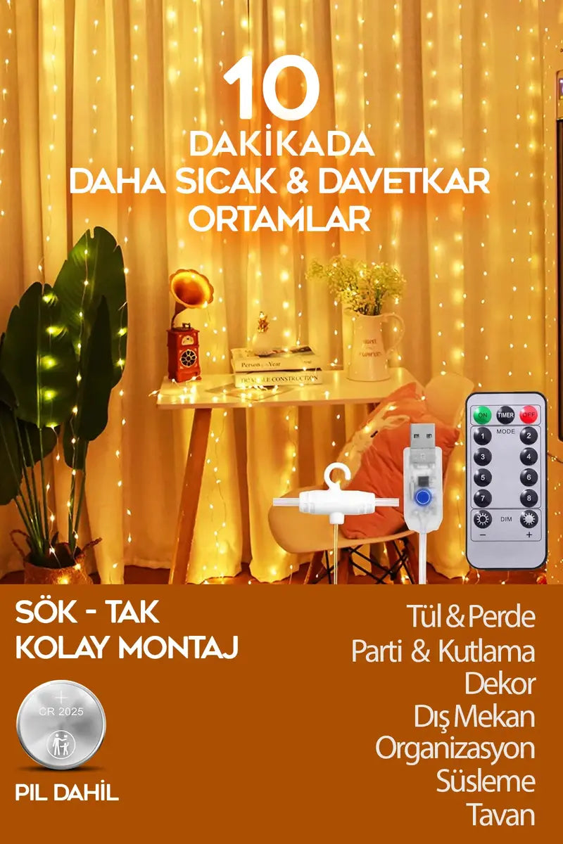 Peri Led Perde | Lunitta™