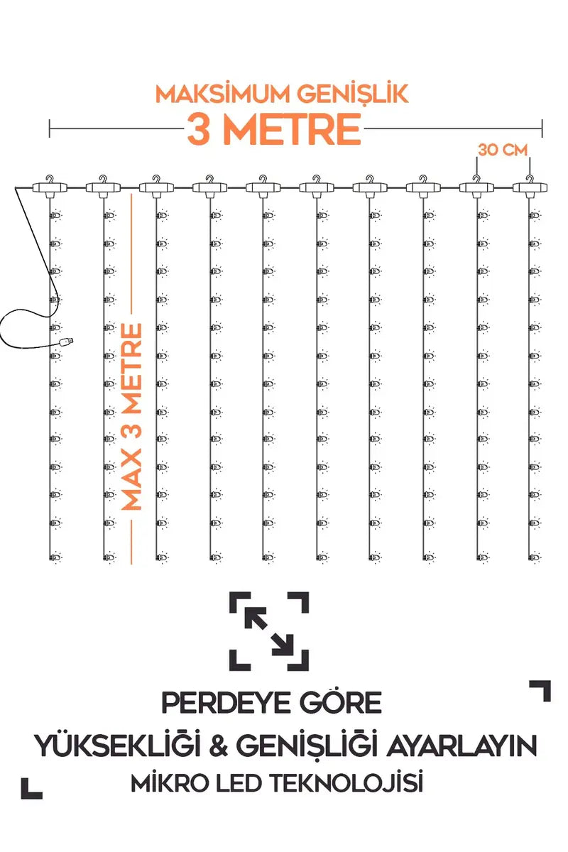 Peri Led Perde | Lunitta™