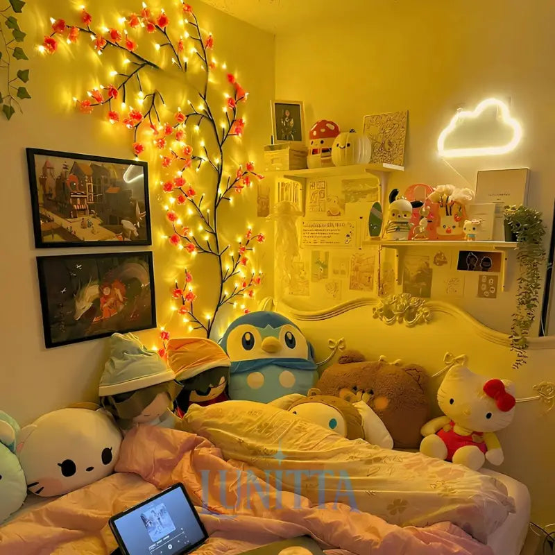Lunitta™ Çiçekli Led Lamba