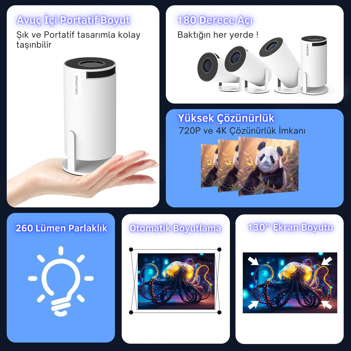 XenoBeam™ Mini Projektör