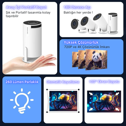 XenoBeam™ Mini Projektör